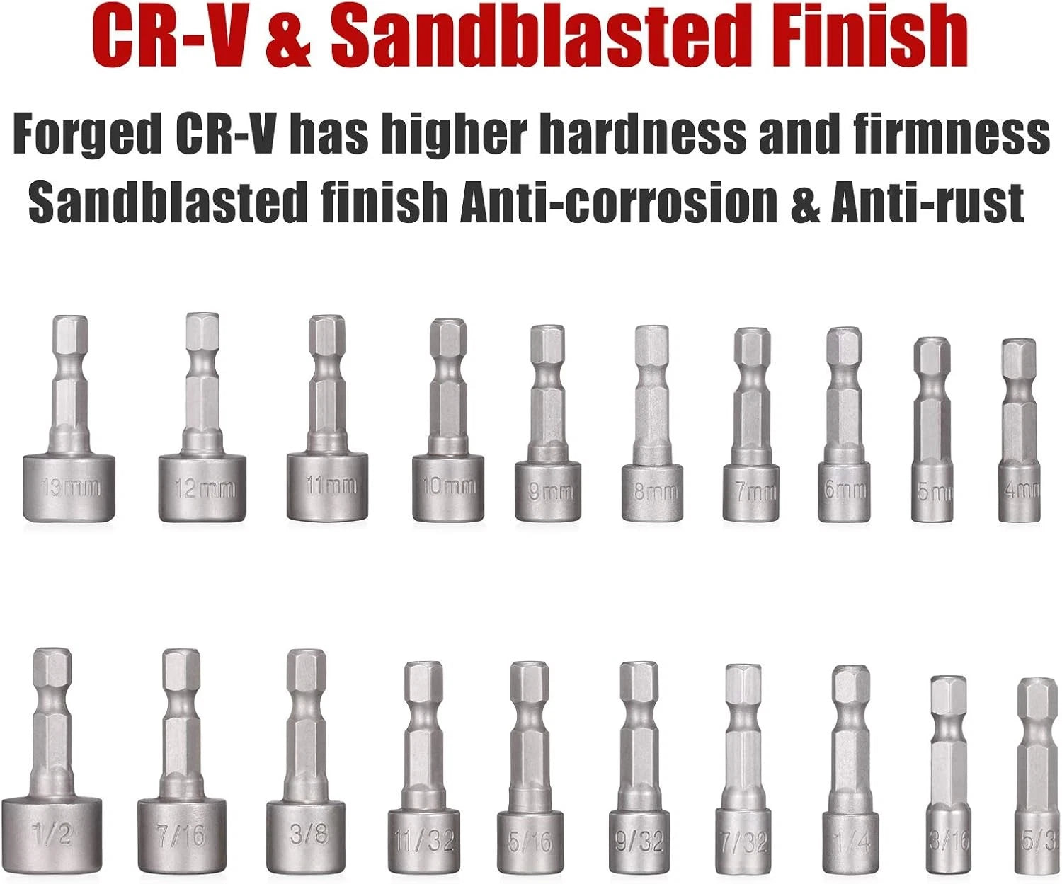 214-Piece Screwdriver Bit Set S2 Steel Drill bit set Power One Size