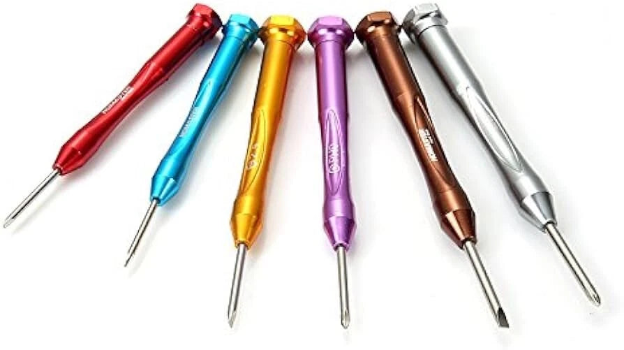 6pc Premium-Quality Micro Precision Screwdriver Set CRV Eyeglasses Watches…………