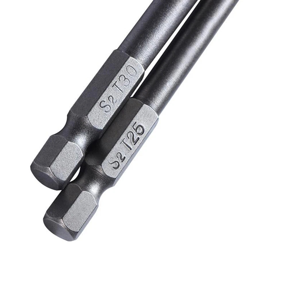 5 Pcs Screw Driver Bit Steel Screwdriver Drill Bits