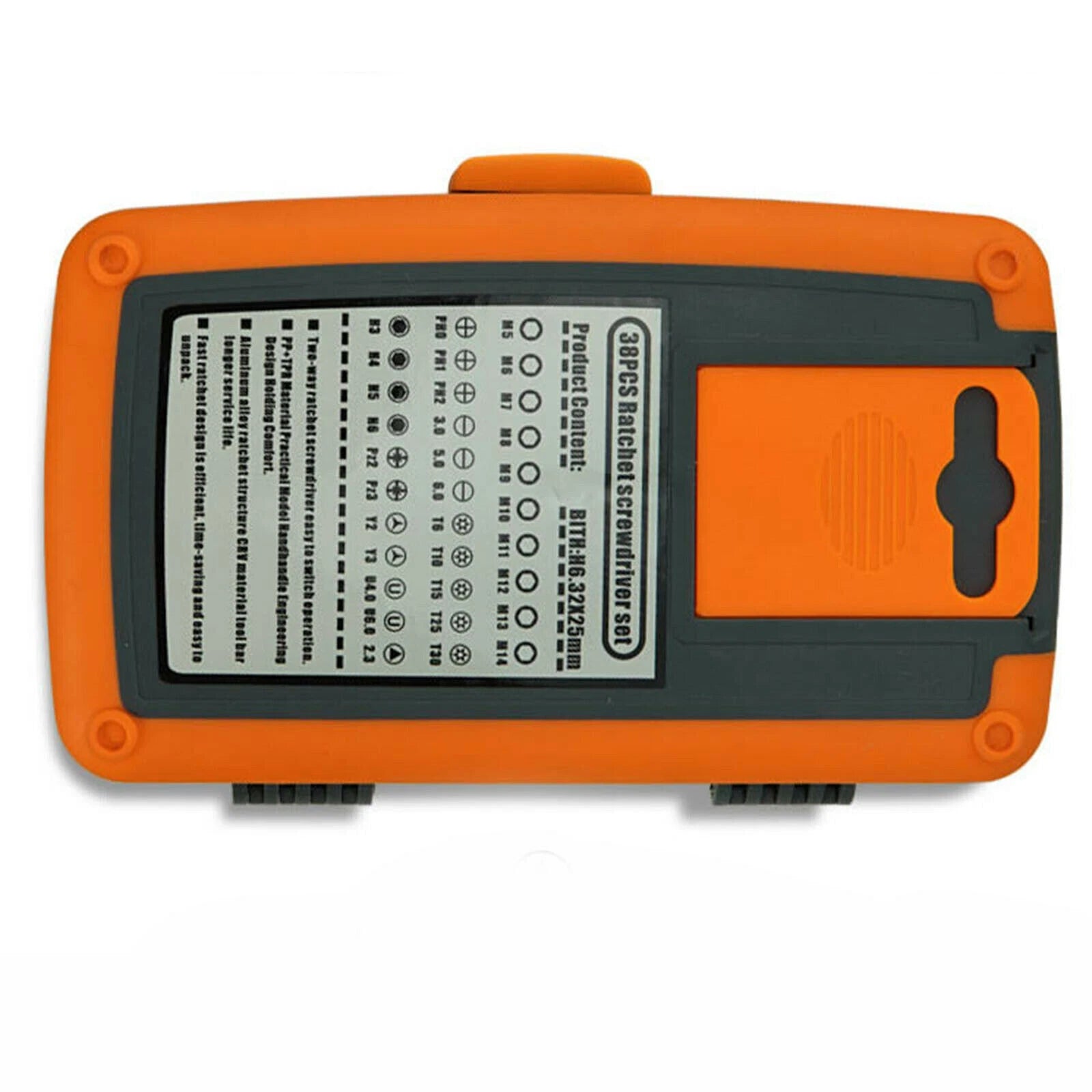 38 in 1 Labor-saving Ratchet Multipurpose Screwdriver Bit Repair Tool set