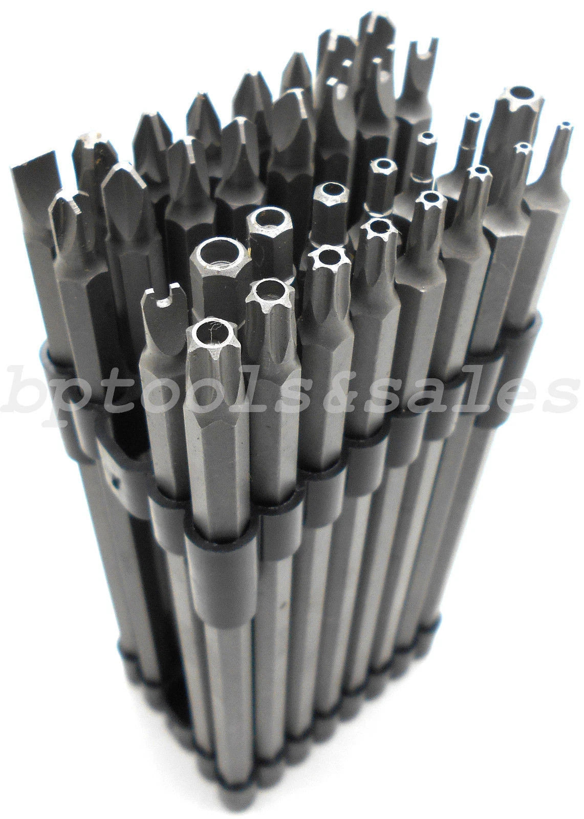 82 Pc Extra Long Security Bit Set Tamper Proof Hex Torx Star Tri Wing Pozi Torq