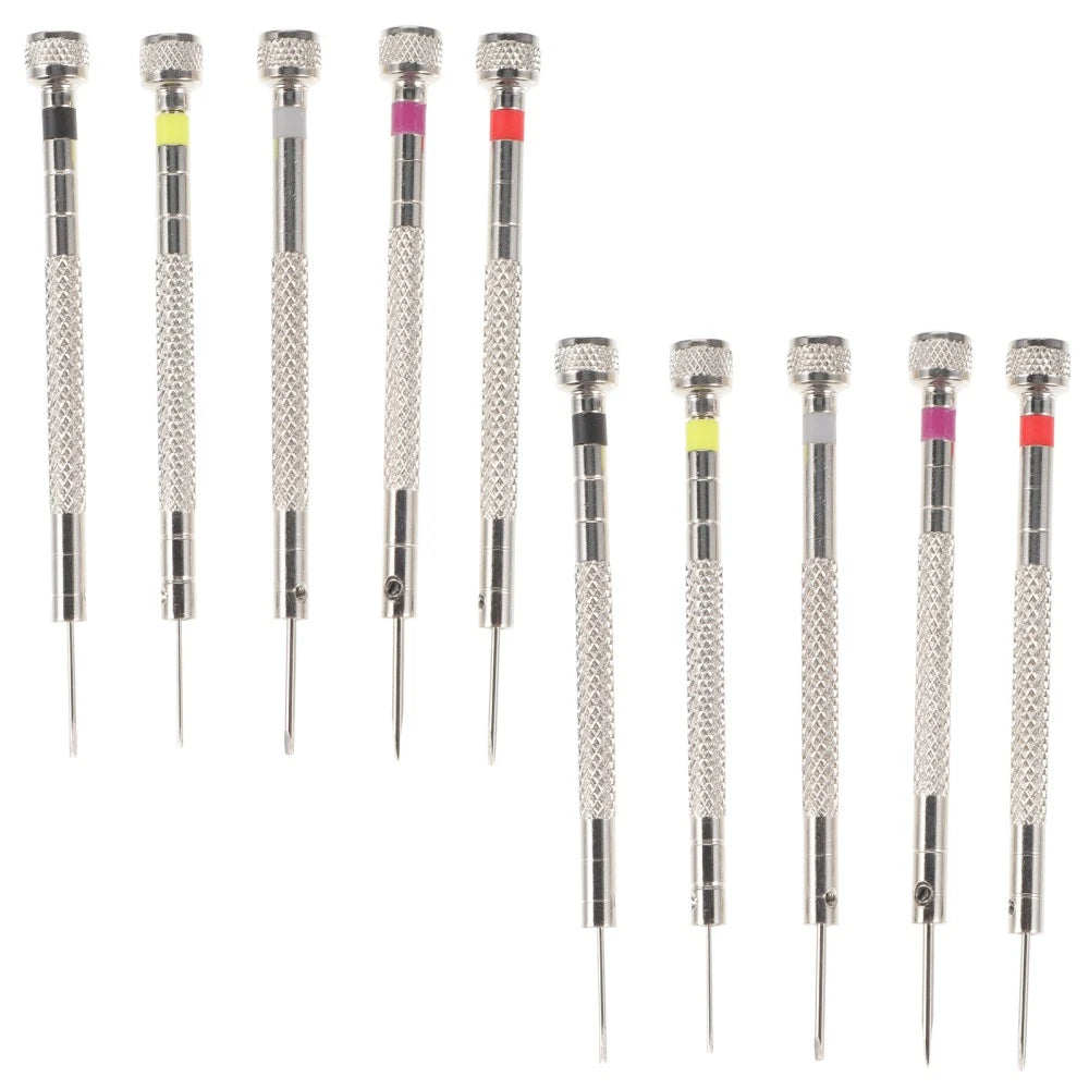 Flat Screwdriver Set Watch Repair Kit Professional Glasses Tools Adjust