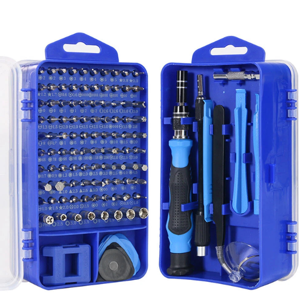 115 in 1 Screwdriver Set Chrome Vanadium Steel Screwdriver Set Repair Tool Kit