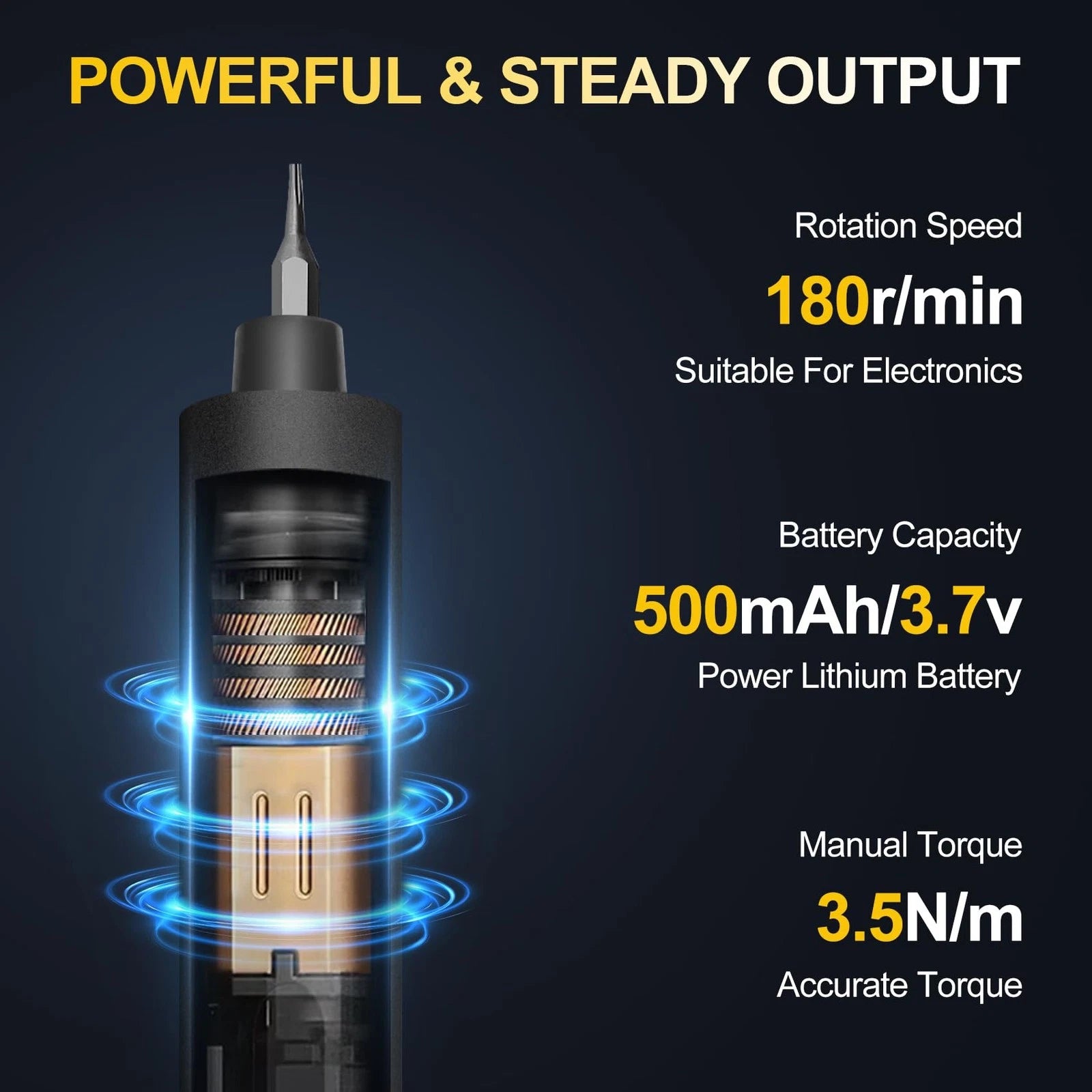 3.7V Precision Electric Screwdriver Set76 IN 1 Magnetic Storage Mini Electric...