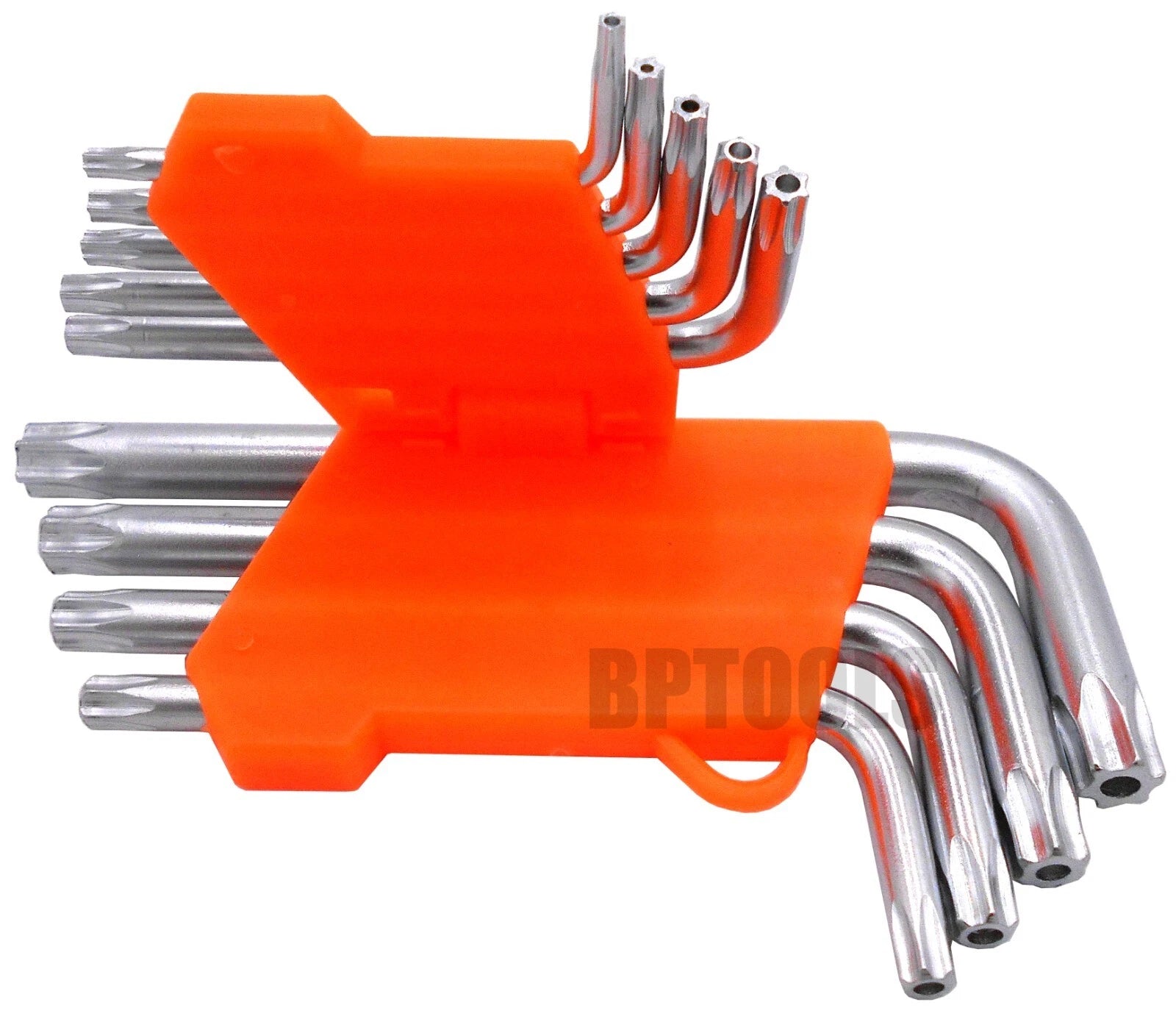 9pc Tamper Resistant Star Torx T10 T15 T20 T25 T27 T30 T40 T45 T50 L Wrench
