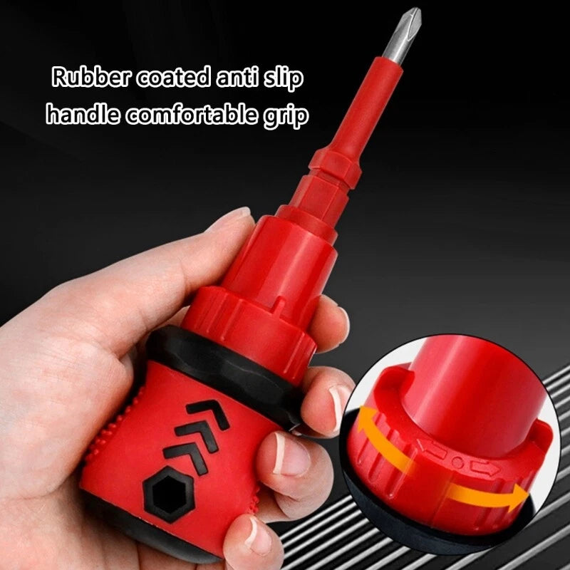 34 In 1 Ratchet Screwdriver Set Tool Kit With Ergonomic Handle for Home Repair