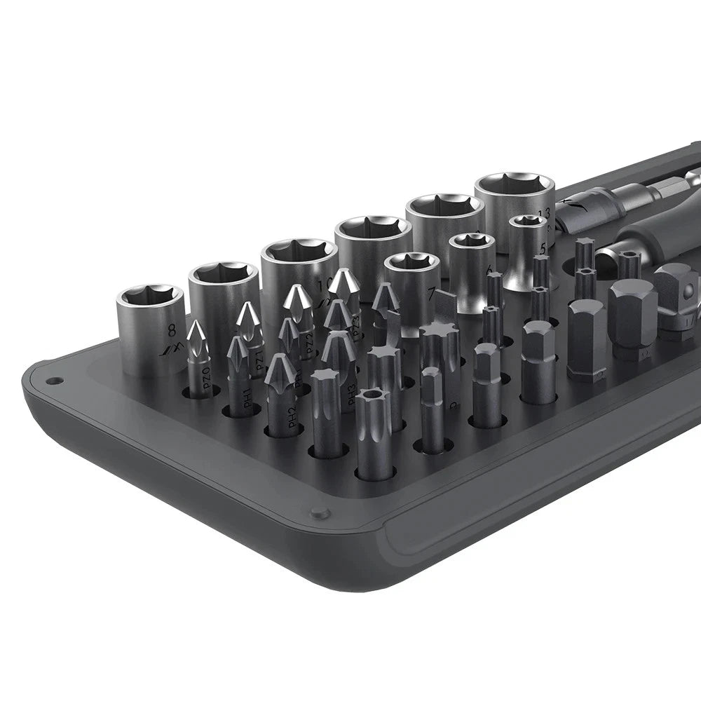 41IN1 Screwdriver Set S2 Magnetic Bits Ratchet Wrench Screwdrivers Kit DIY Tools