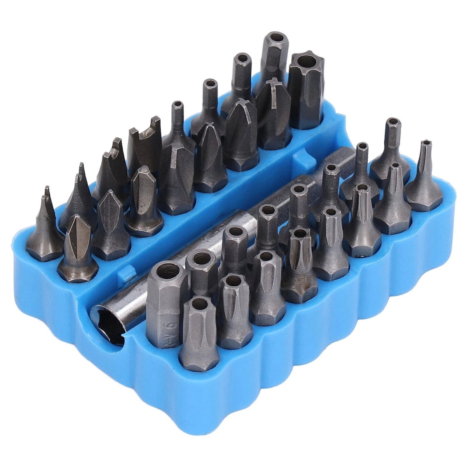 33Pcs Security Screwdriver Bit 1/4in Hex Shank Tool Set Kit for Maintenance