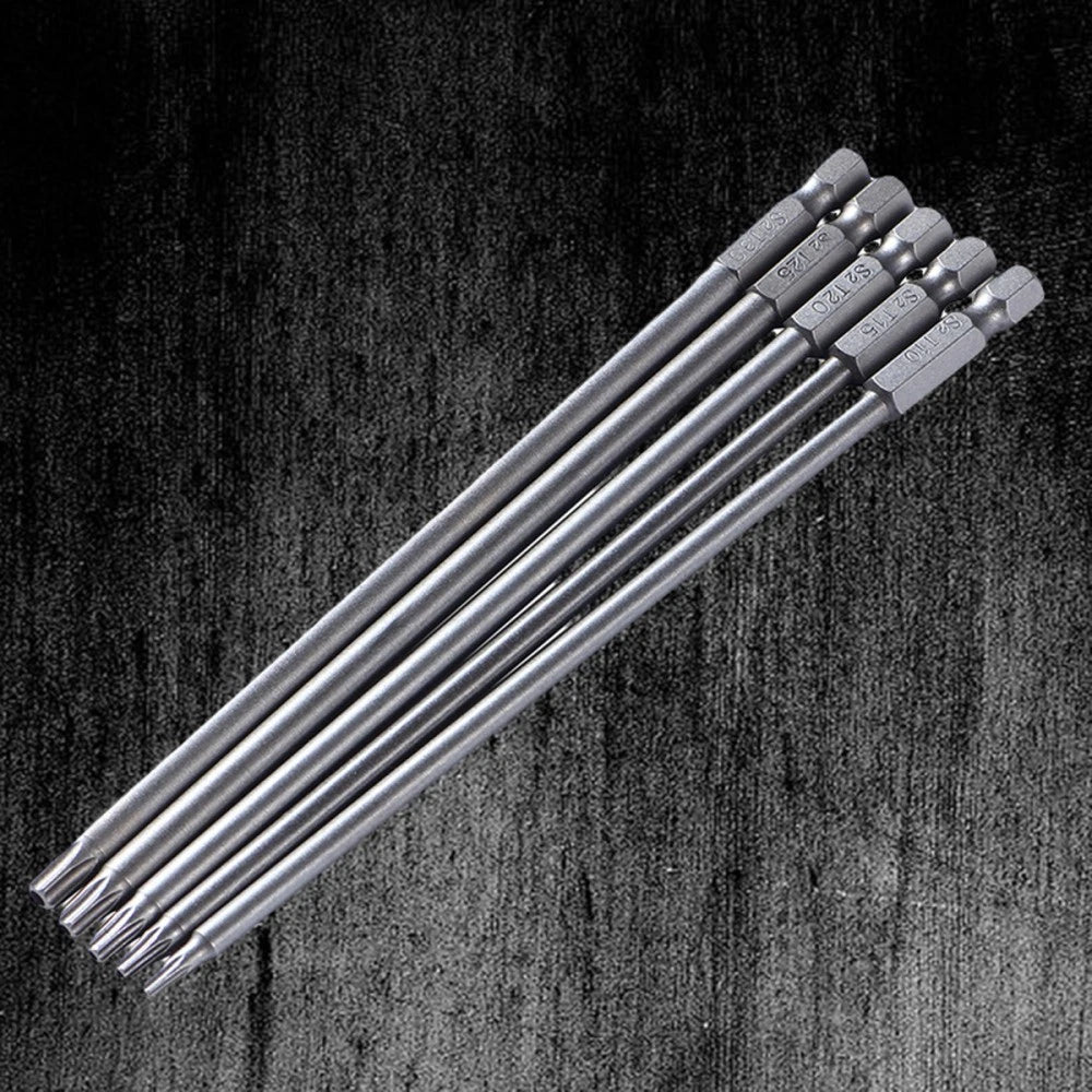 5 Pcs Screw Driver Bit Steel Screwdriver Drill Bits