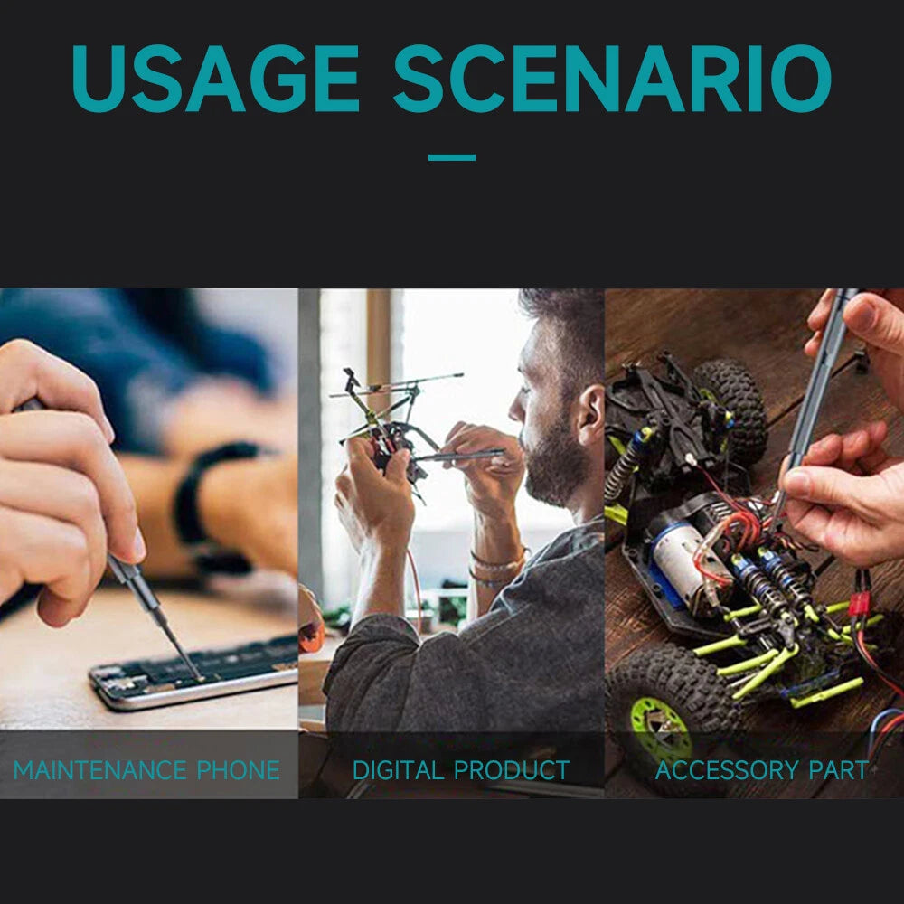 Precision Screwdriver Set 56 Pieces including 42 Bits