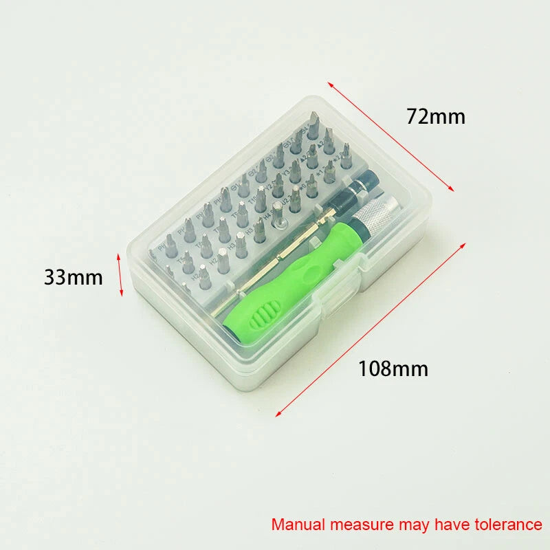 32 In 1 Strong Magnetic And High Hardness Multifunctional Screwdriver Set