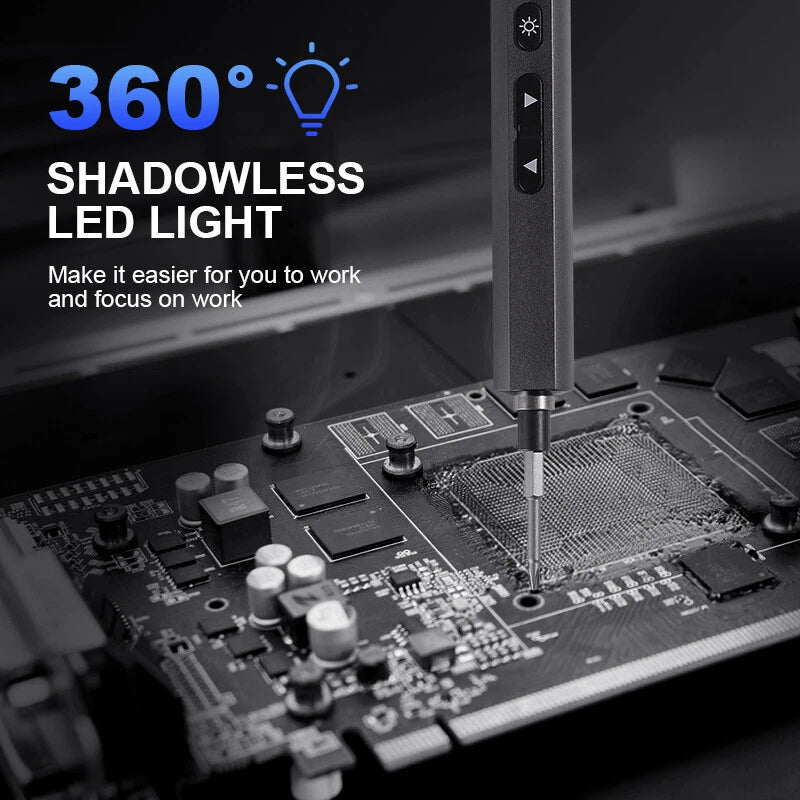 44 IN 1 Cordless Mini Power Precision Screwdriver Electric Screwdriver Kit Set