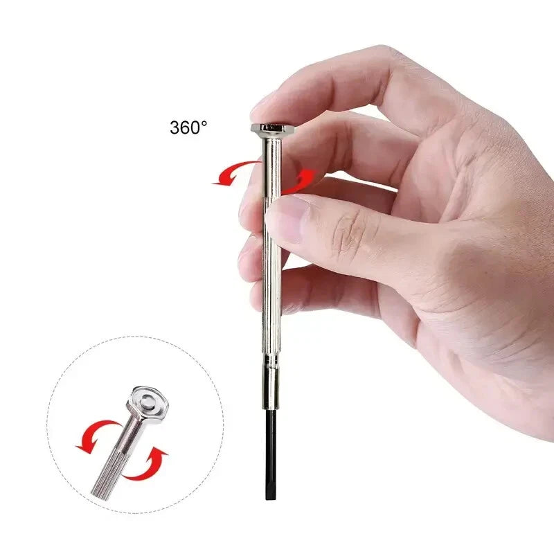 11-Piece Precision Screwdriver Set for Electronics Repair and Home Use