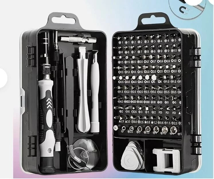 115 in 1 Magnetic Precision Screwdriver Set PC Phone Electronics Repair Tool Kit