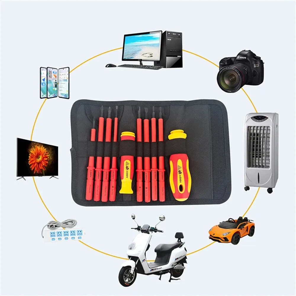New Hexagonal Screwdriver Insulated Electrician Screwdriver High Set Cross Word