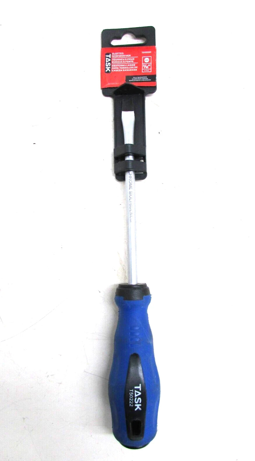 NEW! TASK TOOLS 3-pc. SLOTTED SCREWDRIVER SET