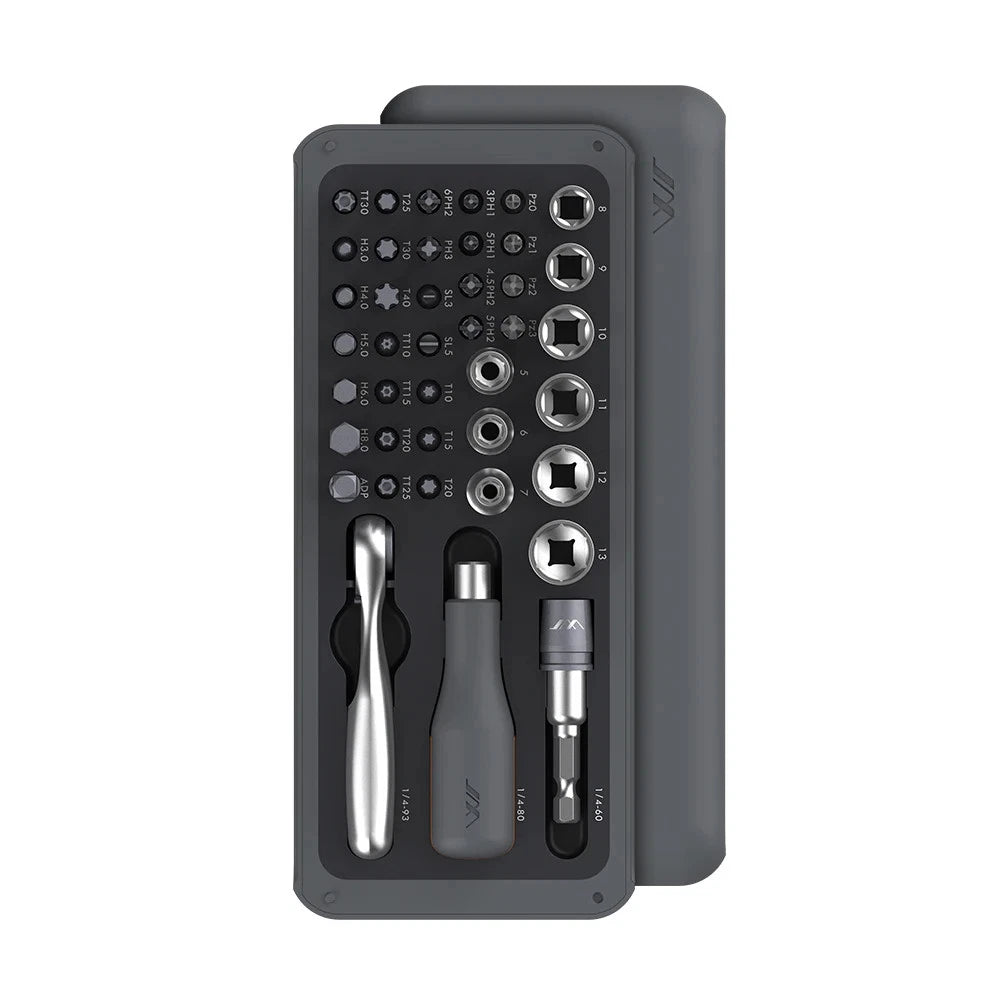 41IN1 Screwdriver Set S2 Magnetic Bits Ratchet Wrench Screwdrivers Kit DIY Tools