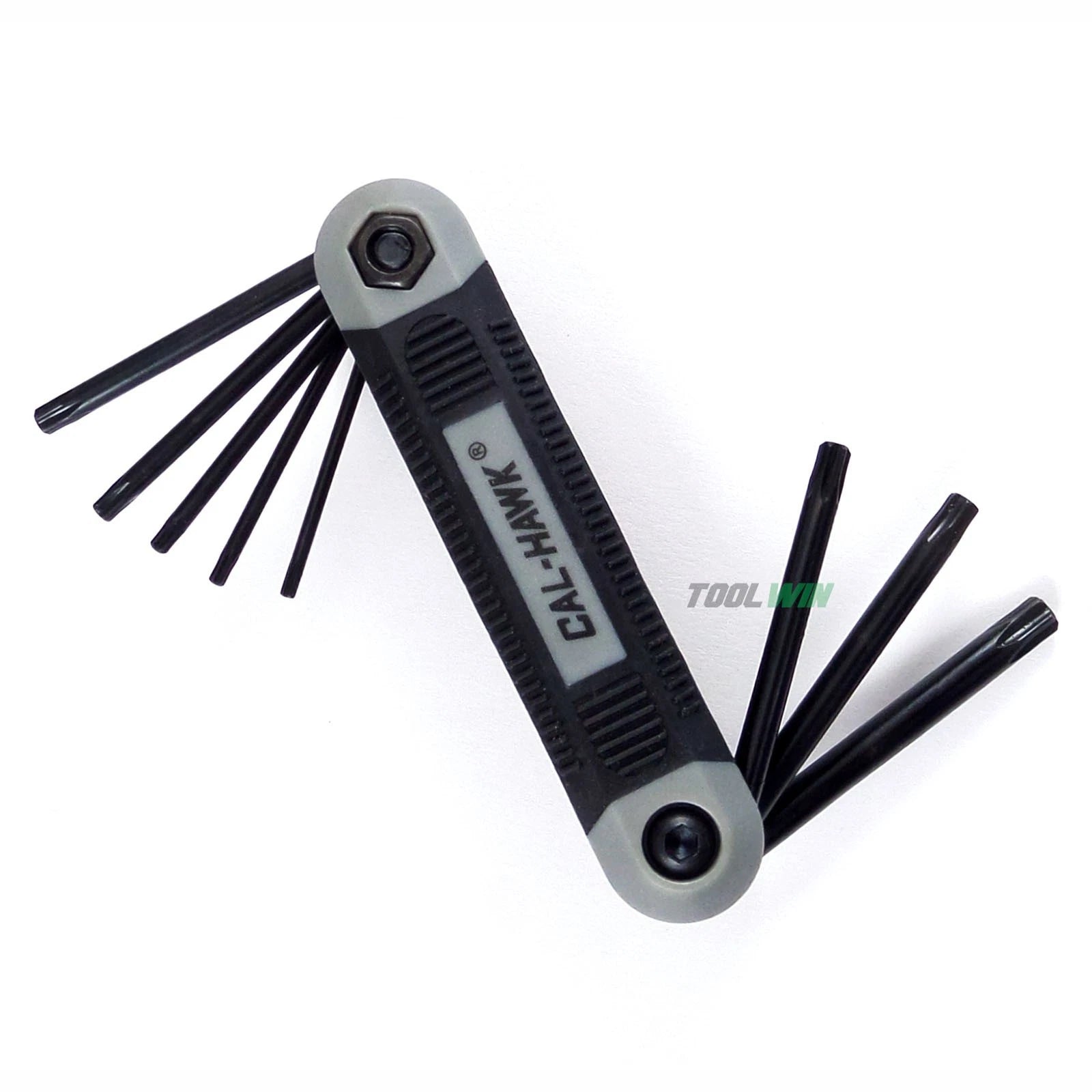 8pc Folding Torx Key Set T9 T10 T15 T20 T25 T27 T30 T40 Star Wrench