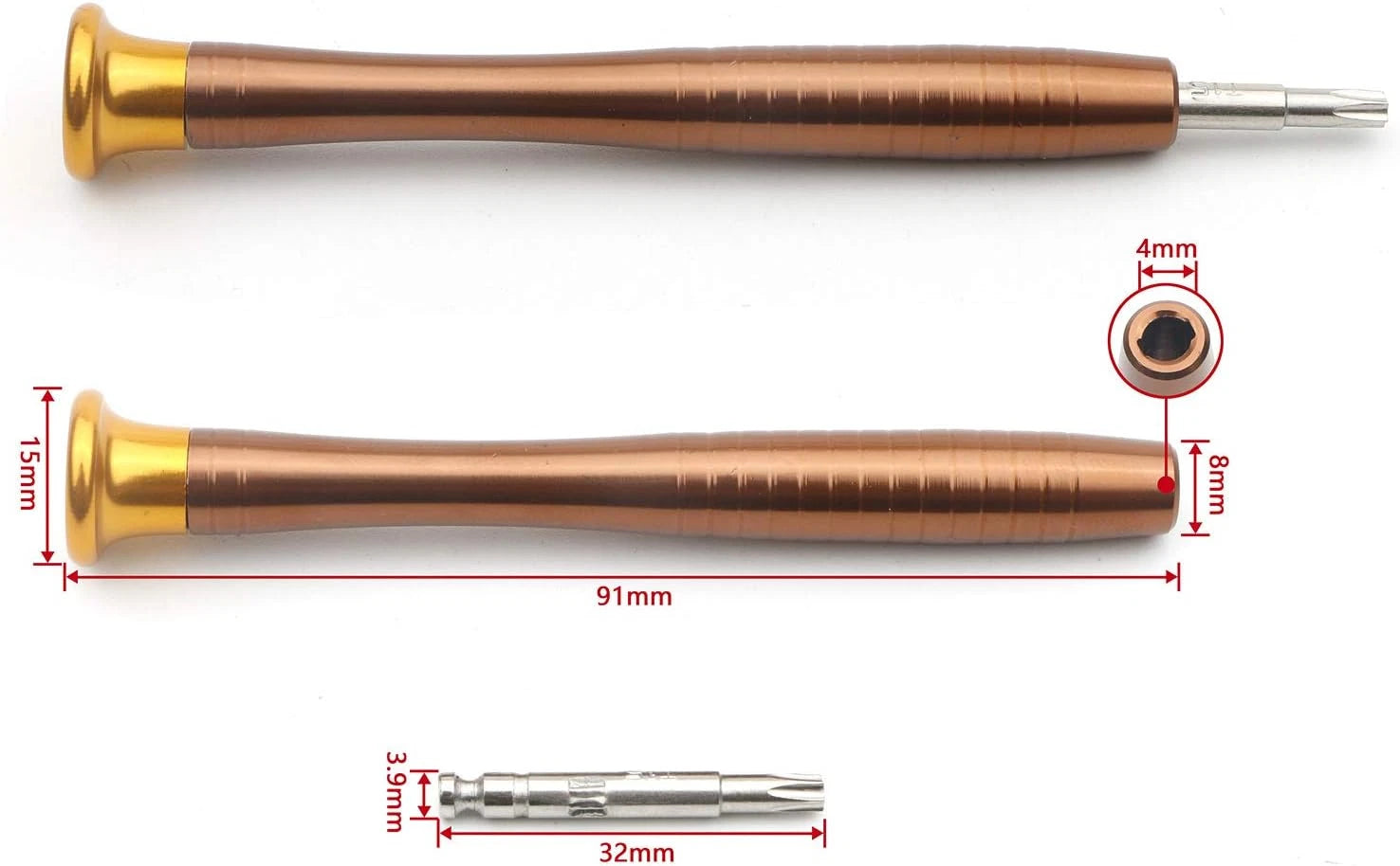 25 in 1 Screwdriver Set, Precision Screwdriver Small Screwdriver Set with Black