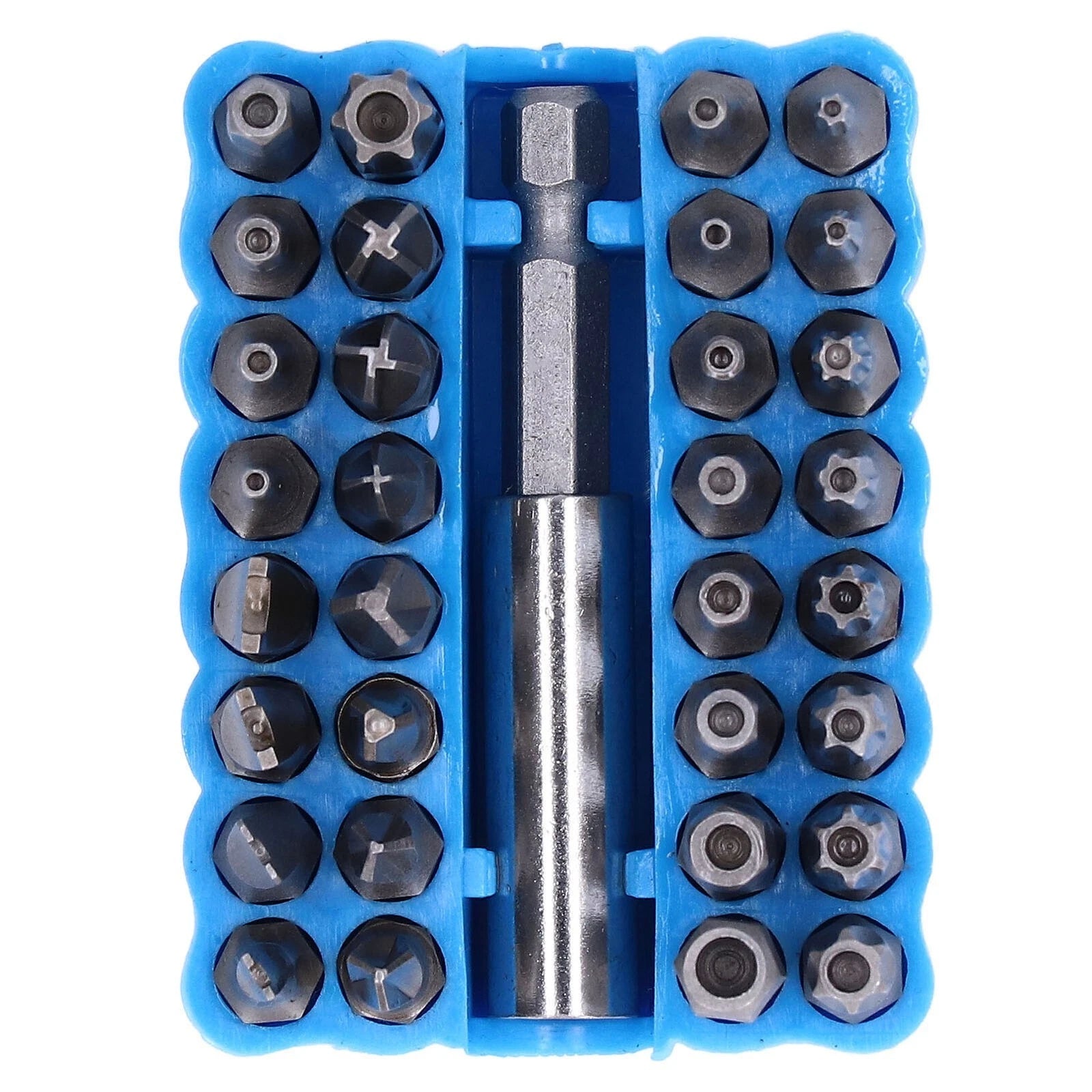 33Pcs Security Screwdriver Bit 1/4in Hex Shank Tool Set Kit for Maintenance