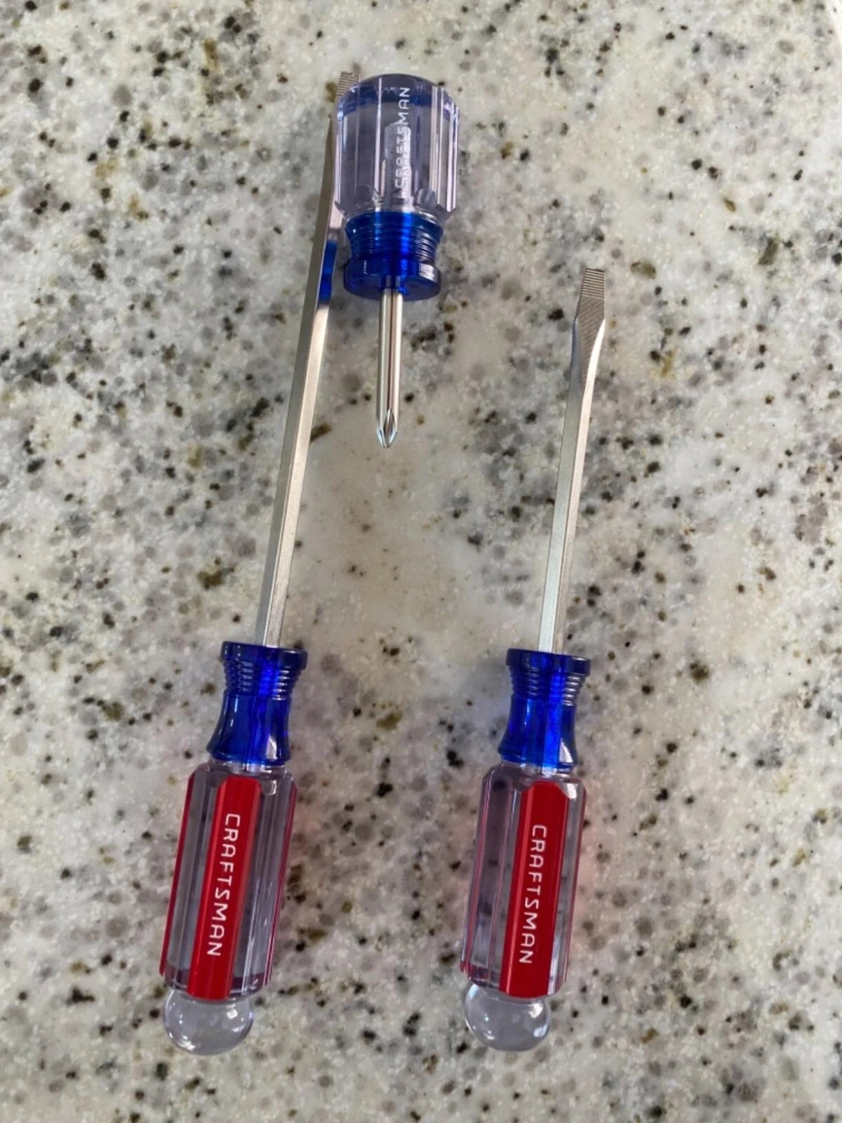 CRAFTSMAN Screwdriver Set Assorted 12 Piece Alloy Steel Satin-Nickel Finish New