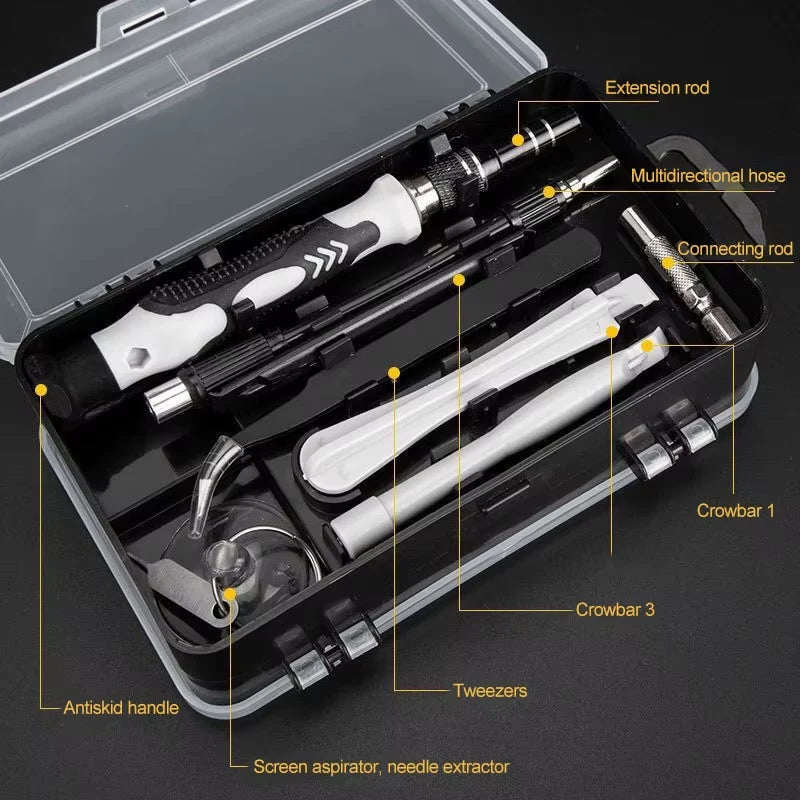 115 in 1 Screwdriver Set Mini Precision Multi Computer PC Mobile Phone Device Re