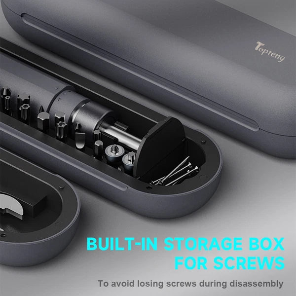 50Nm Torque Ratchet Screwdriver Set 28-in-1 Multifunctional`