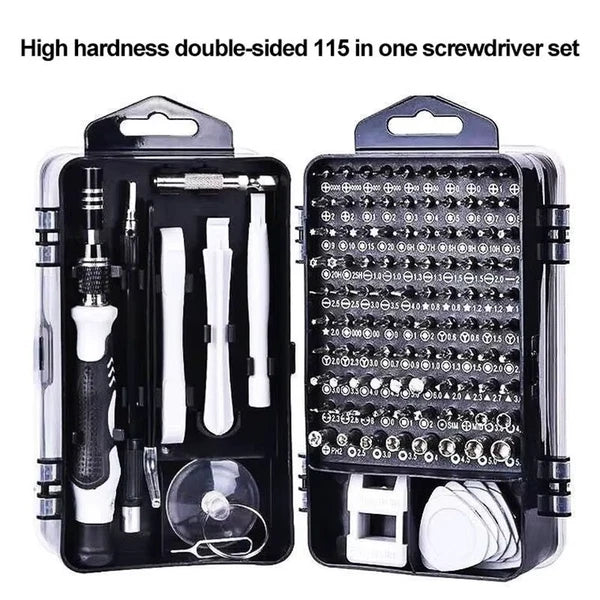 115 in 1 Screwdriver Set Mini Precision Multi Computer PC Mobile Phone Device Re