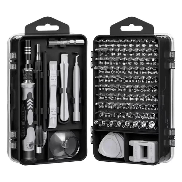 115 in 1 Magnetic Precision Screwdriver Set PC Phone Electronics Repair Tool Kit