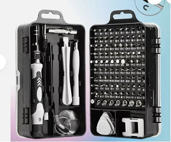 115 in 1 Magnetic Precision Screwdriver Set PC Phone Electronics Repair Tool Kit