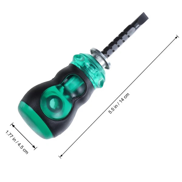 2pcs Dual-Purpose Screwdriver Kit Cross Screwdrivers Straight Screwdrivers Set