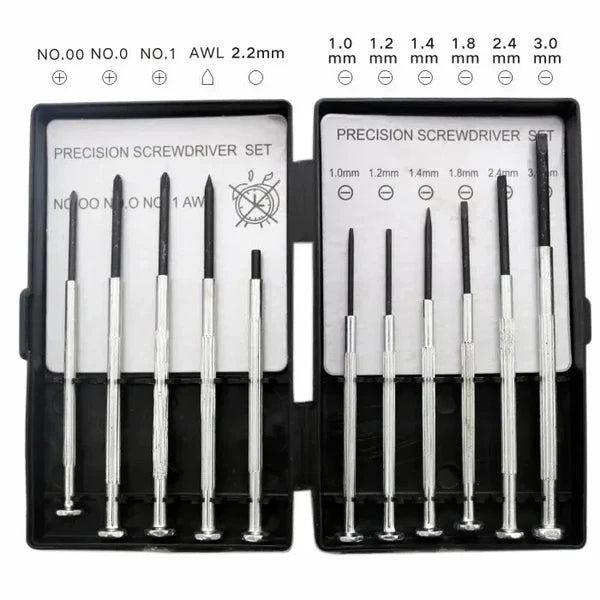 11-Piece Precision Screwdriver Set for Electronics Repair and Home Use