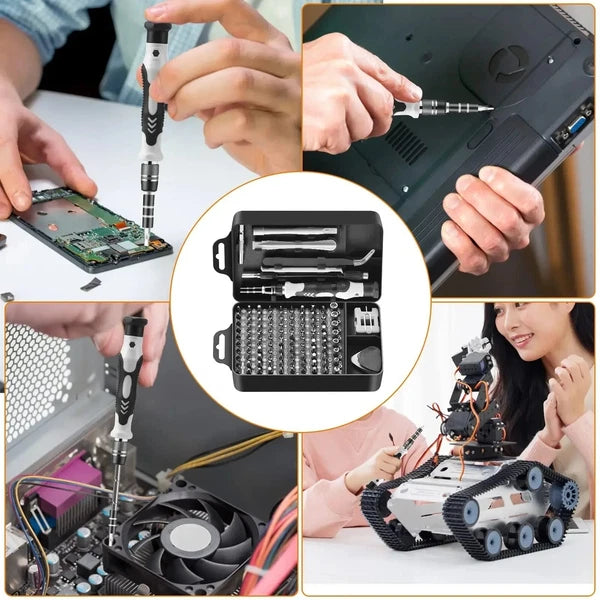 115 in 1 Magnetic Precision Screwdriver Set PC Phone Electronics Repair Tool Kit
