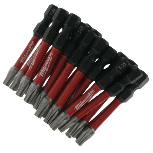Milwaukee 48-32-4785 2" T25 TORX SHOCKWAVE Impact Duty Power Bit, 25 Bulk Pack