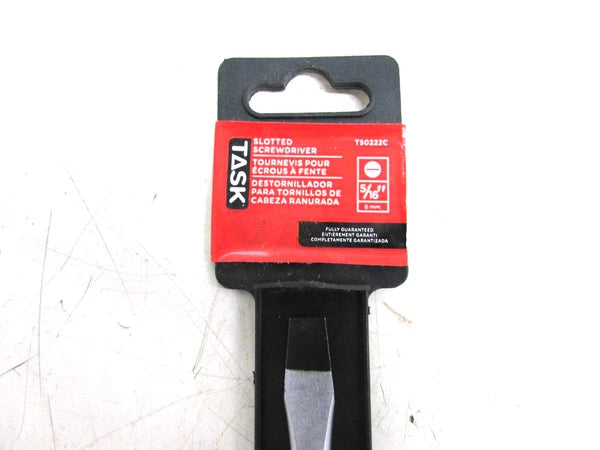 NEW! TASK TOOLS 3-pc. SLOTTED SCREWDRIVER SET