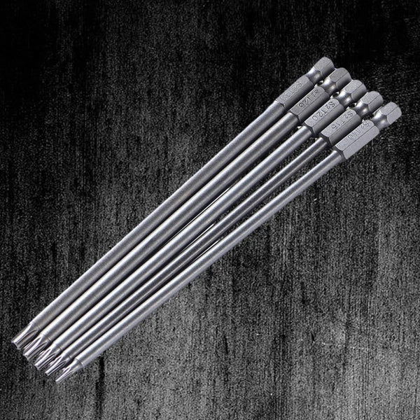 5 Pcs Screw Driver Bit Steel Screwdriver Drill Bits