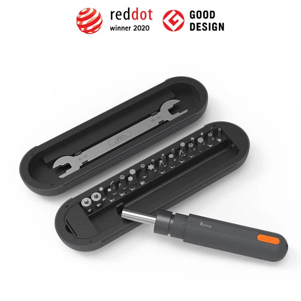 50Nm Torque Ratchet Screwdriver Set 28-in-1 Multifunctional`