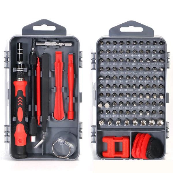 115 in 1 Screwdriver Set Chrome Vanadium Steel Screwdriver Set Repair Tool Kit
