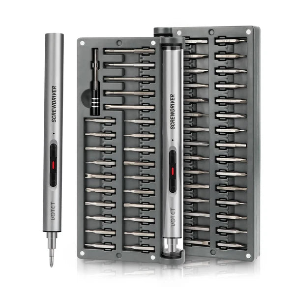 Mini Electric Screwdriver 60 in 1 Electric Precision Screwdriver Set with 55 ...