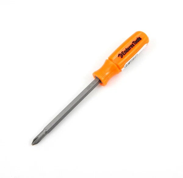 Enderes Tool Pocket 2 in 1 Orange Screwdriver Phillips Flat Made In USA 2-1