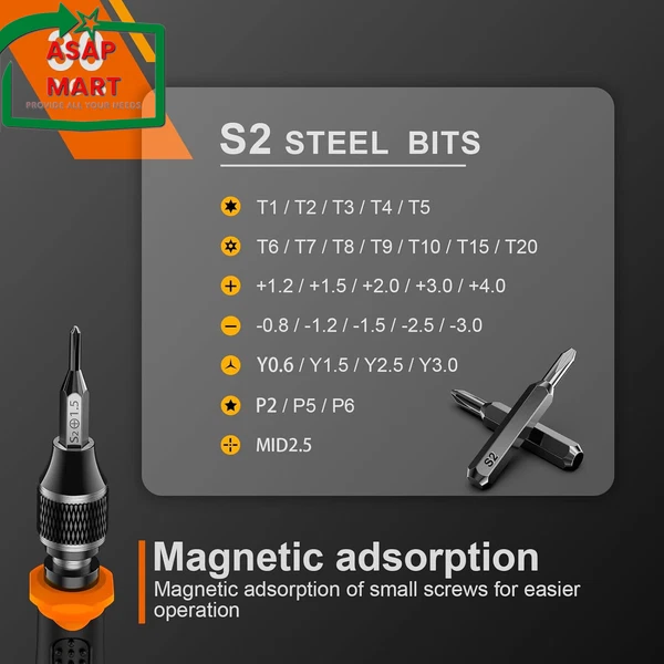 JOREST 38Pcs Small Precision Screwdriver Set, Tool Gifts for Men, Christmas Gift