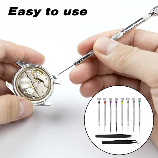 8 Pcs Professional Watch Screwdriver Set Micro Precision Screwdriver Set 0.6-1mm