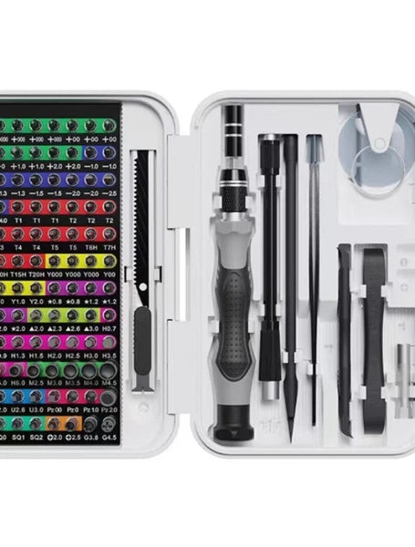Multifunctional132 in1 Phillips Slotted Screw Bit Kit Precision Screwdriver Set