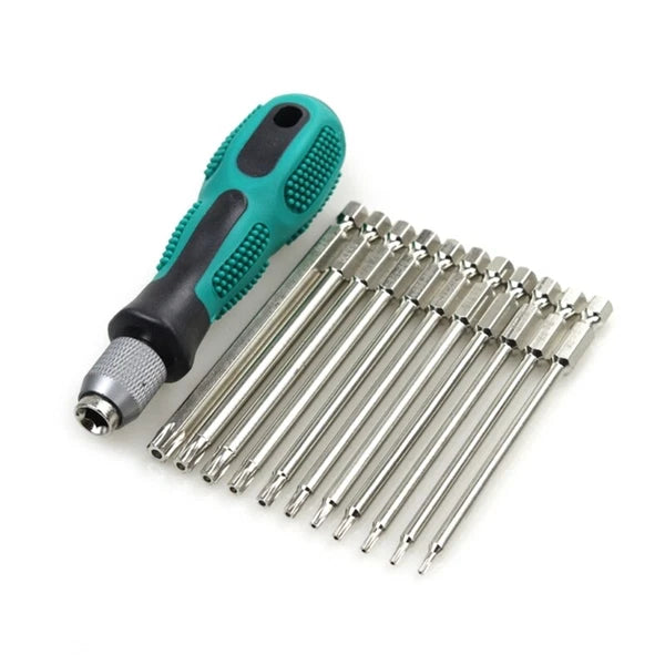 Multi Purpose Set/12Piece Torx Screwdriver Set, Head Screwdrivers