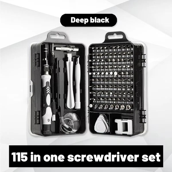 115 in 1 Screwdriver Set Mini Precision Multi Computer PC Mobile Phone Device Re