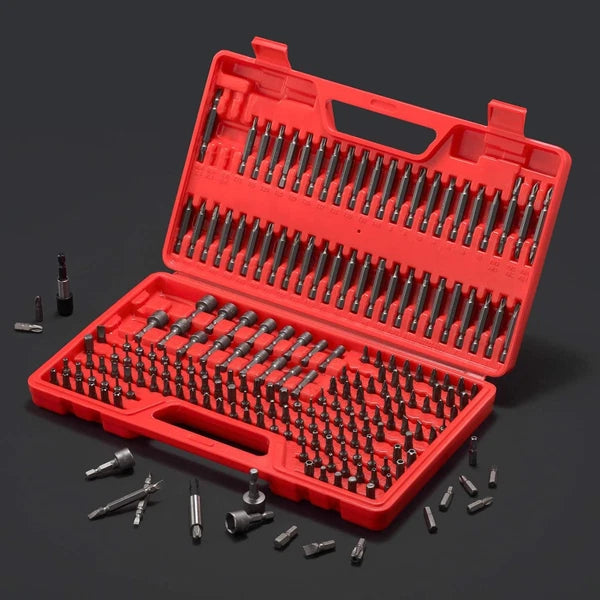 214-Piece Screwdriver Bit Set S2 Steel Drill bit set Power One Size