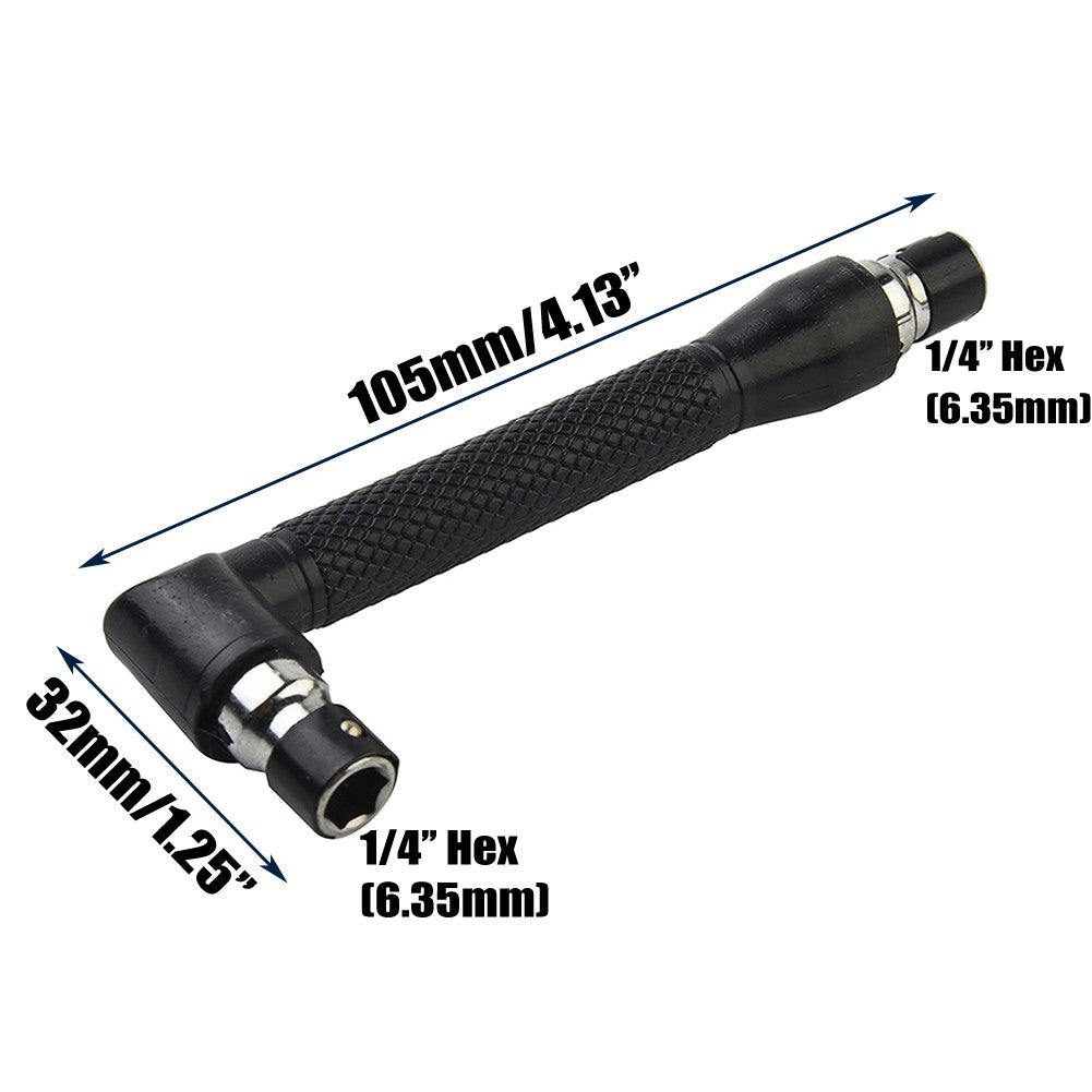 Access Hard to Reach Areas Hexagon Screwdriver Bit Set 6 35mm Socket Wrench