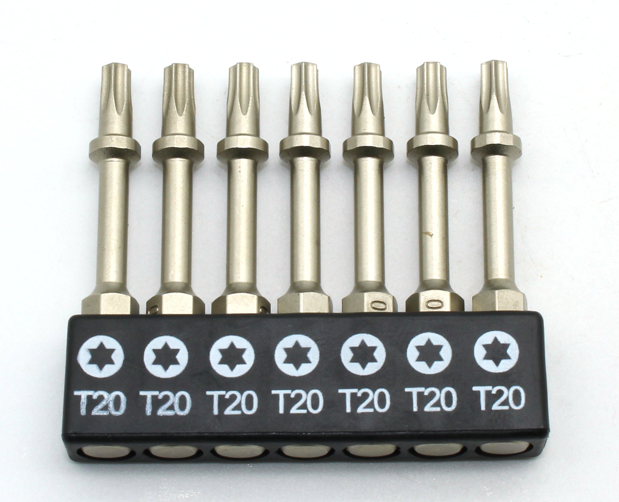 TMAX 7 pc T20 & PH2 Screwdriver Bits Set High Torque 2 Inches (50mm)