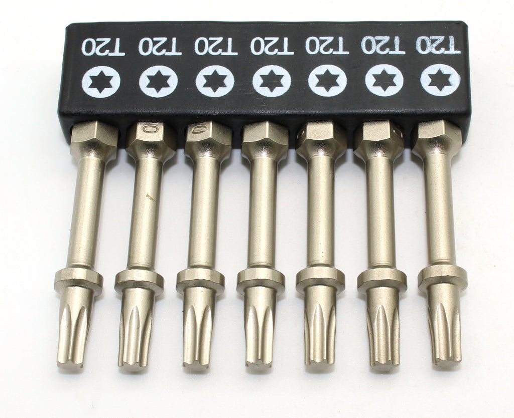TMAX 7 pc T20 & PH2 Screwdriver Bits Set High Torque 2 Inches (50mm)