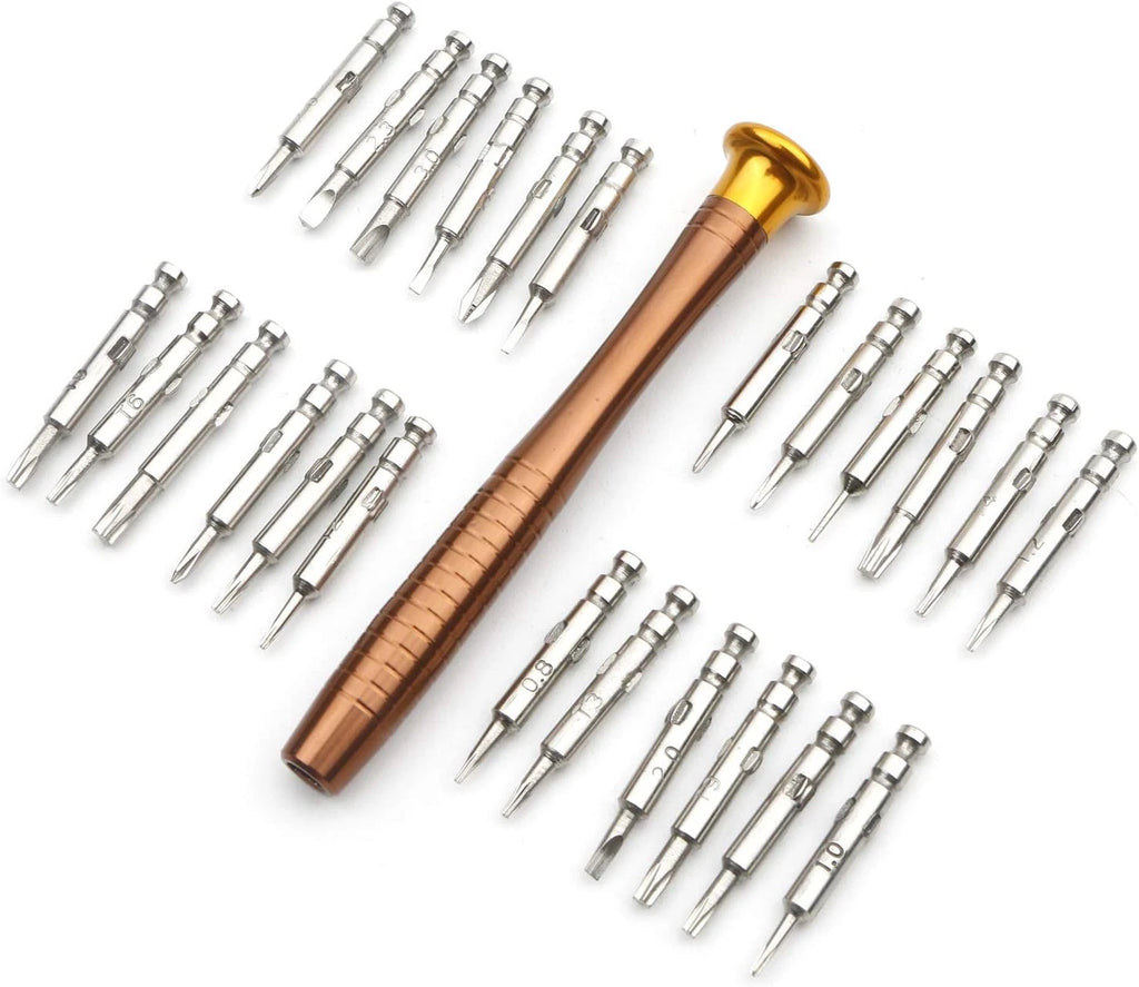 25 in 1 Screwdriver Set, Precision Screwdriver Small Screwdriver Set with Black